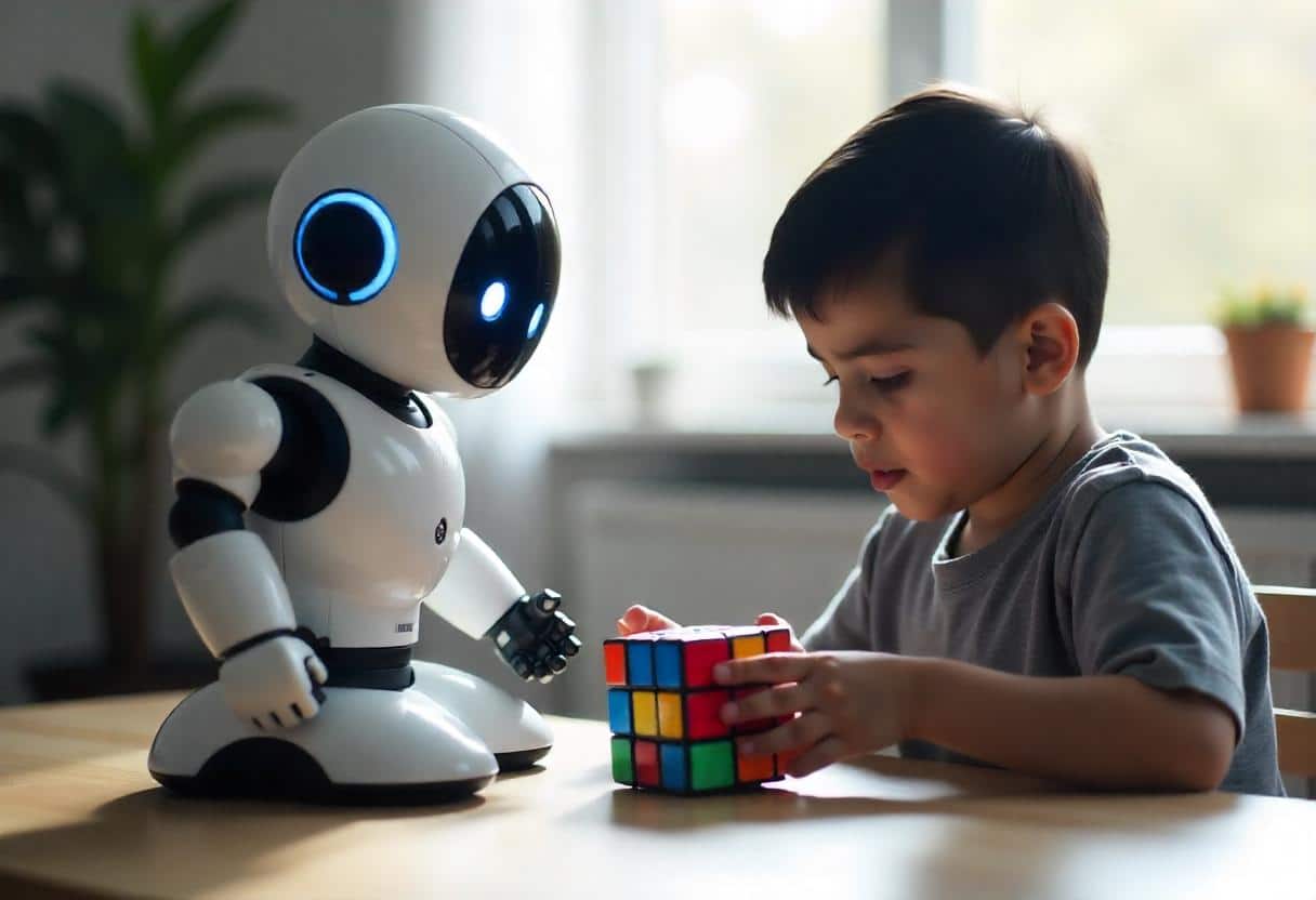 Robot Educativo Aprendizaje Automatico Ninos